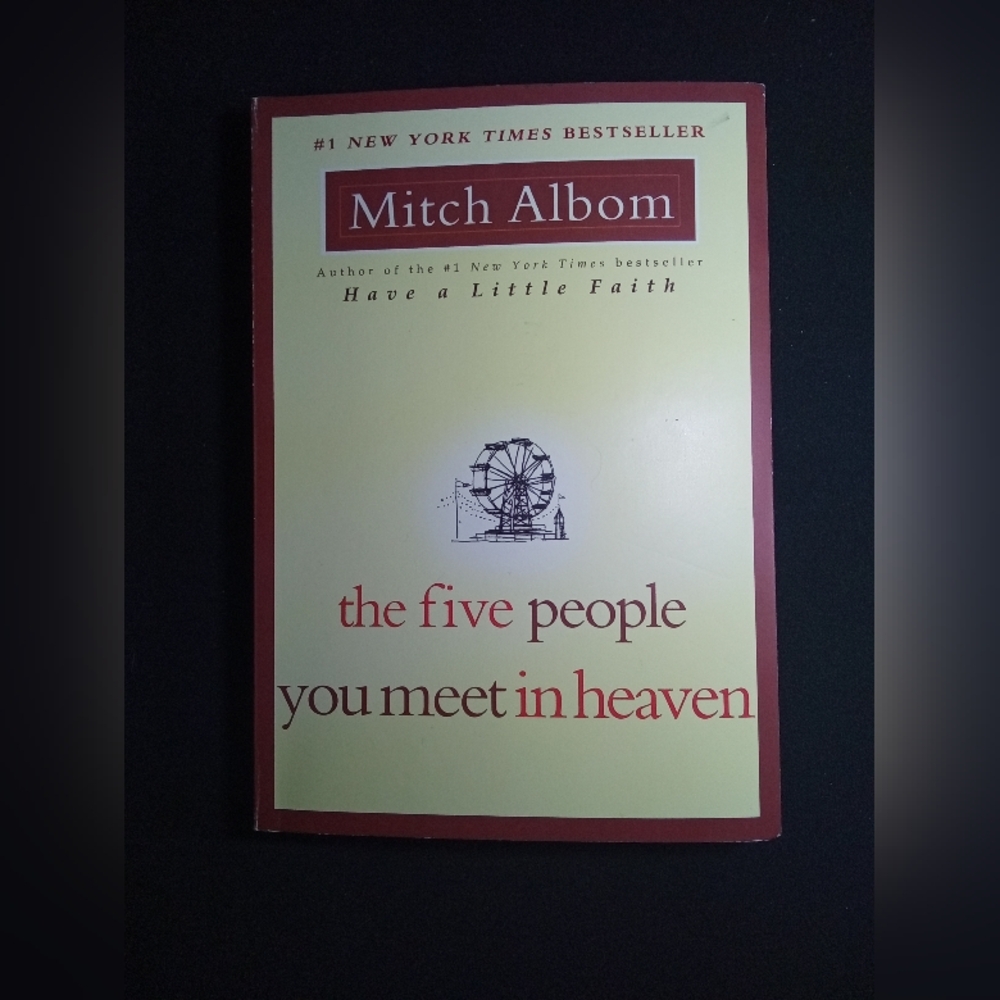The Five People You Meet in Heaven Paperback Book Mitch Albom New York Times